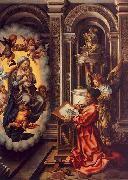 Jan Gossaert Mabuse Saint Luke Painting the Virgin France oil painting reproduction